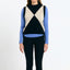 Relvas Weste, Materialdetail Bio-Baumwolle Jacquard-Strick