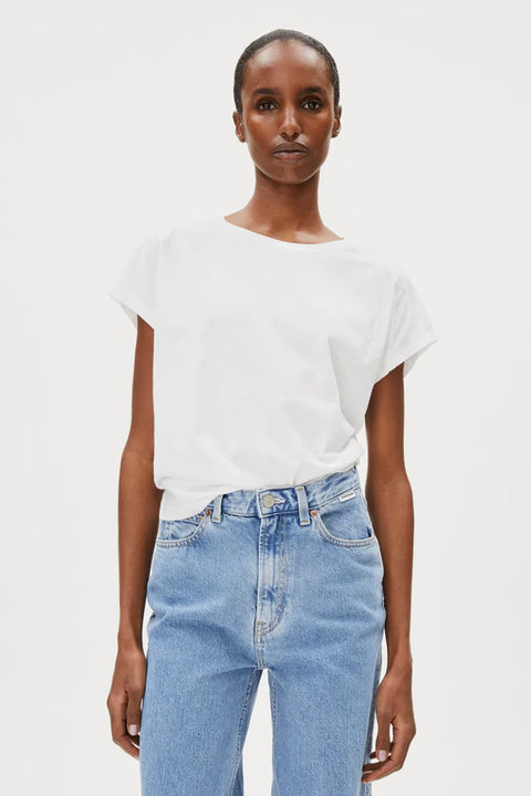 Bio-T-Shirt Damen aus Bio-Baumwolle in Weiß