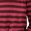 Styling Danebasic Merry LS Tee Dark Cherry Danefae, unter Jacke oder solo mit Jeans, warme Streifenkombination für den Alltag