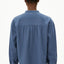Hellblaue Bluse aus Bio-Baumwolle im Loose Fit