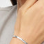 Minimalistisches versilbertes Armband für eleganten Stil