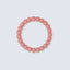 Handgefertigter Color Ball Ring in Burnt Coral von Lulu