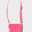 Nachhaltige Bum Bag in Pink und Grün, kompakt und wasserdicht