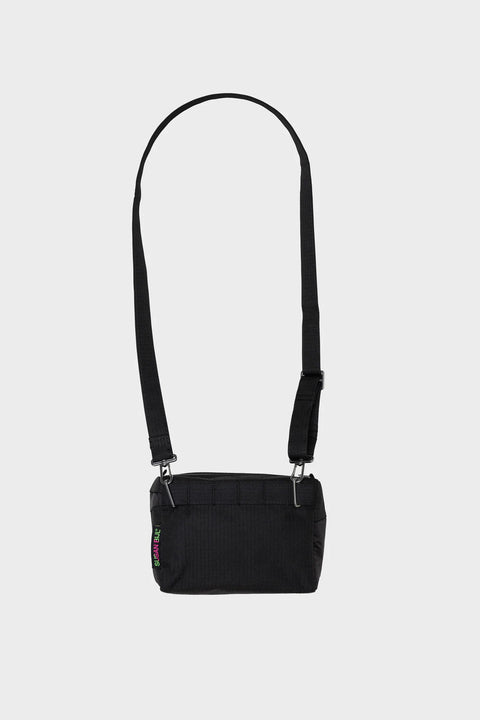 YKK-Reißverschluss und Klettbänder, Bum Bag schwarz
