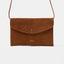 ann kurz Cute Clutch Suede Brown aus Leder