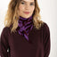 Danecharmer Merino Wool Schal Dark Wine/Purple von Danefæ