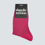 Danecountry Wool Glitter Socks Spicy Pink von Danefae, Wollmischung mit Glitzereffekt, Einheitsgröße, warmes Rosa