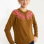 Danemagda Woll-Cardigan von Danefae in Tobacco-Farbe