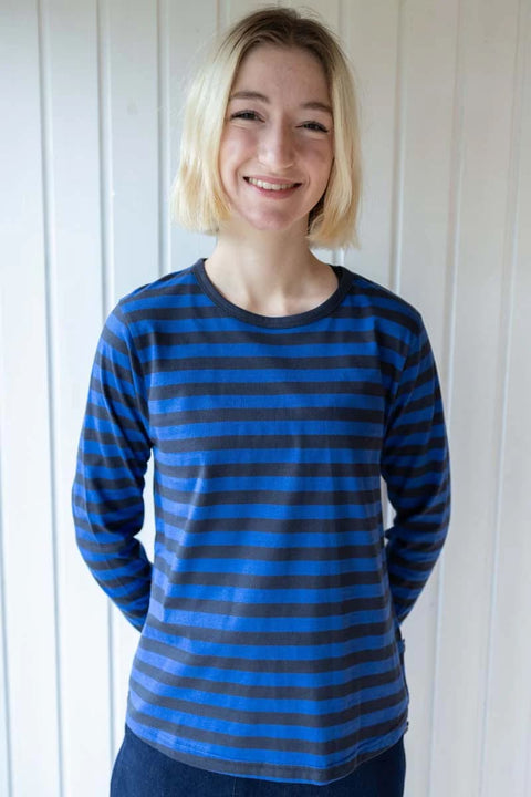 Figurbetontes Basic-Shirt mit Rundhalsausschnitt