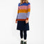 Danehappy Wool Sweater - Vorderansicht, gestreiftes Muster