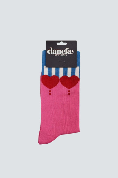 Danefæ Bambussocken Spicy Pink für Damen