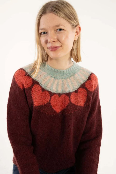 Wärmender Wollpullover Danefae im skandinavischen Design