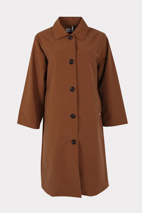 Daneladylike Midseason Jacket Damen Trenchcoat braun