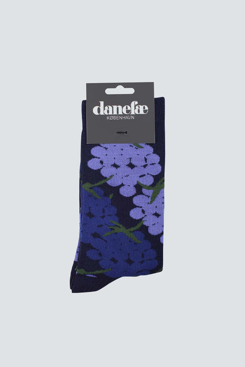 Nachhaltige Danewalk Socken in tiefem Blau