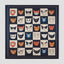 Leichtes Cat Bingo Halstuch in 60x60 cm von DEDICATED