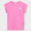 Visby Best Lives T-Shirt in Moonlite Pink, Worn on the Body, Full-Body View