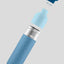 Dopper Steel Coastal Blue – Detailansicht Edelstahlkörper in Coastal Blue, 90% post-consumer recycelter Stahl