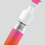 Dopper Steel 350 ml Sunset Pink, Edelstahl-Trinkflasche mit Rosa-Orange Farbverlauf, 350 ml, 118 g, dreiteiliges Design