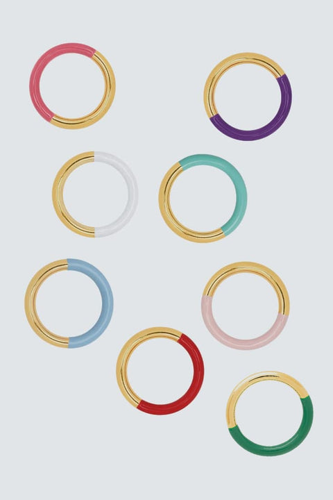 Double Color Ringe Gold