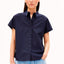 ARMEDANGELS POPLIN LARISAANA Bluse aus Bio-Baumwolle in Tinted Navy