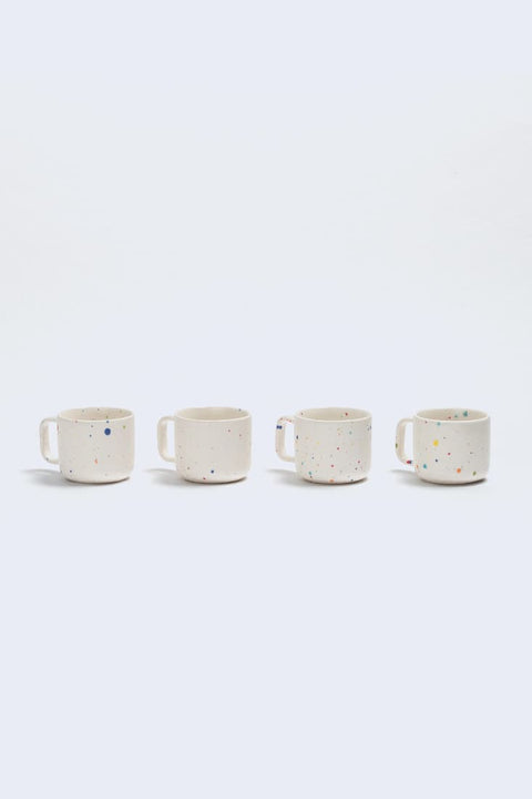 Bunte Keramiktassen für Espresso 60 ml