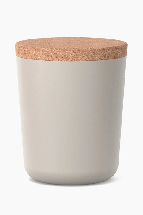 EKOBO Vorratsdose aus 100% Bambus - Stone Farbe