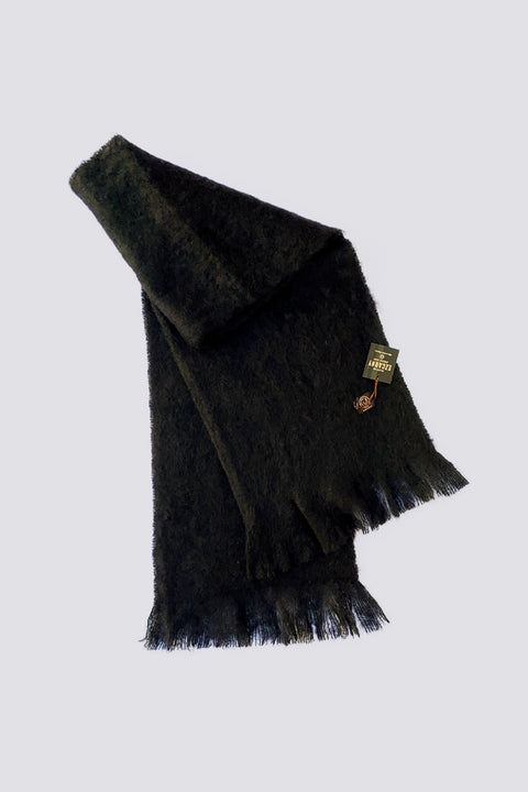 Ezcaray Schal Mohair in Schwarz, leicht und warm