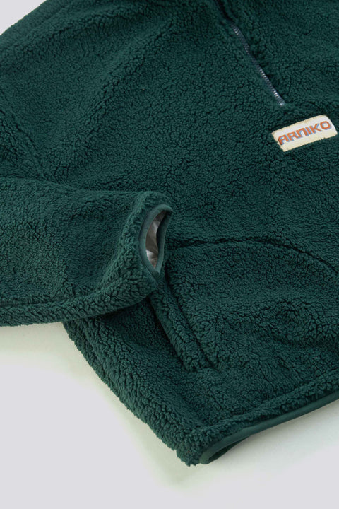 Moha Half Zip Jacke Forest
