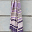 Fouta Oslo Mauve Lilas Fouta du Sud, als Strandtuch ausgebreitet, 100 x 200 cm, zarte Lilatöne in der Sonne