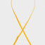 The New Strap Sunflower Slim Susan Bijl – Detailansicht Edelstahlhaken und Nylon in Sunflower Sonnengelb
