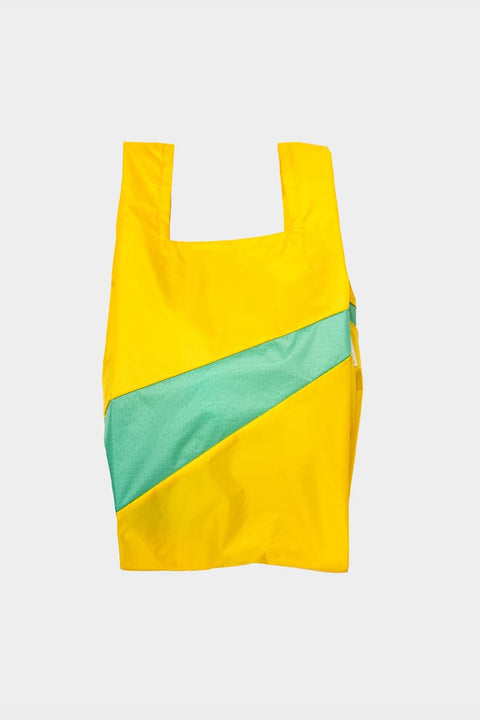 Susan Bijl Medium Shopping Bag Sunflower Holly Green faltbarer Shopper