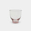 Trinkglas Fluens M Blossom von KINTA in Pink, bleifreies Kristallglas, 300 ml, massiver Farbboden in Pink