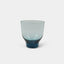 Trinkglas Fluens M Pigeon Blue von KINTA in Blau, bleifreies Kristallglas, 300 ml, massiver Farbboden in Blau