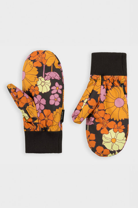 Nachhaltige Fäustlinge "Ritsem Flower Power" mit floralem Print