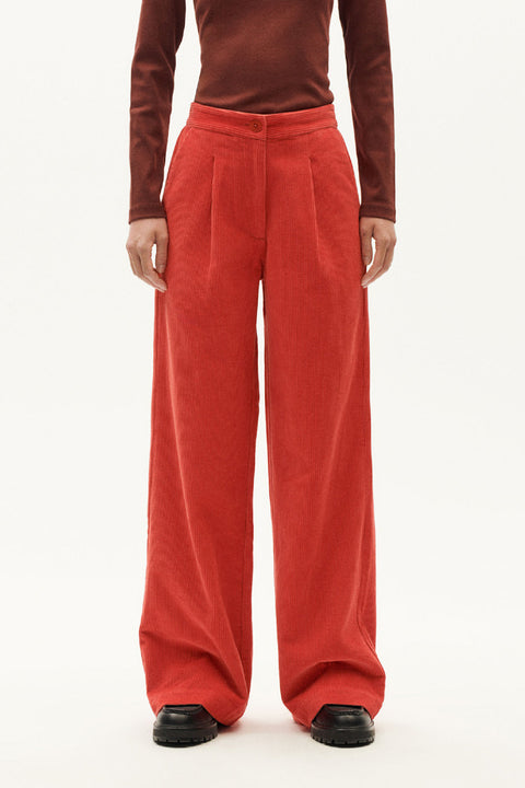 Corduroy Manolita Pants, Goji