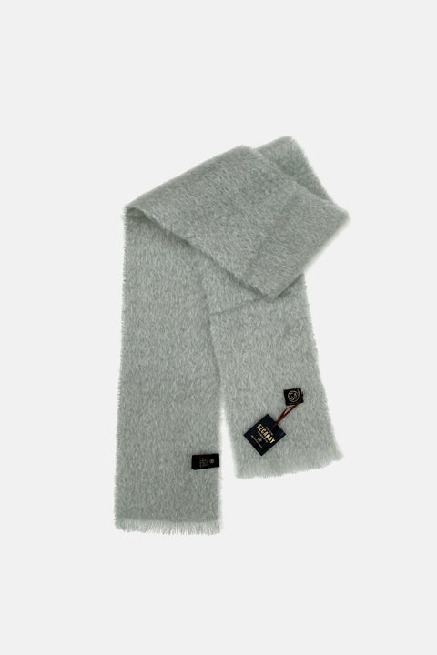 Grauer "Mohair 606" Schal - Stilvolles Accessoire für den Winter