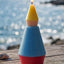 Little One N°1 – Detailaufnahme Farbverlauf, RSPO-zertifiziertes pflanzliches Wachs