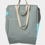 Wasserdichte Tote Bag aus recyceltem Ripstop-Polyester - Susan Bijl Tasche in Grau & Blau