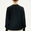 Nachhaltige Mode: GOTS-zertifizierter Sweater in tiefem Schwarz