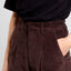 DEDICATED Pants Uddevalla Coffee Brown – Cordhose mit hoher Taille