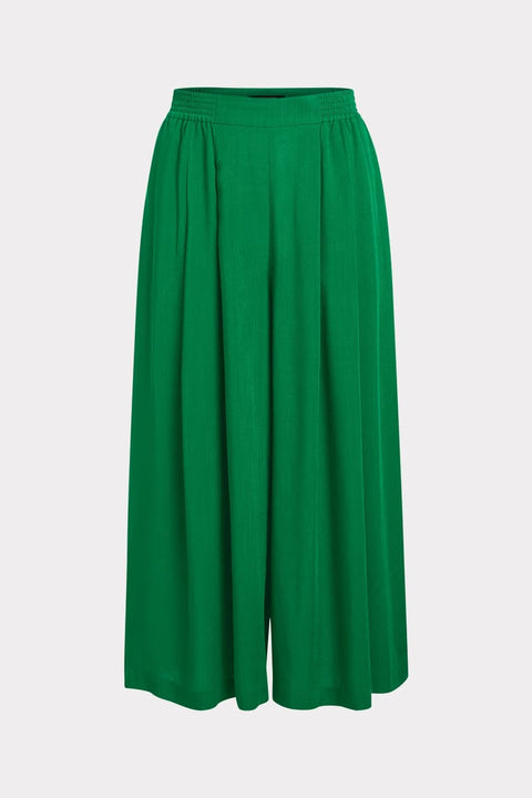 Jane Culotte Atomic von King Louie in Very Green, weit geschnitten, Culotte-Länge, Uni-Optik