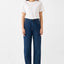 DAWN Wide Straight Cropped Jeans aus Biobaumwolle