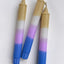 Hand-Dipped Stearin Candles with Modern Color Gradient