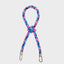 Kumihimo Strap in Blueback & Fluo Pink