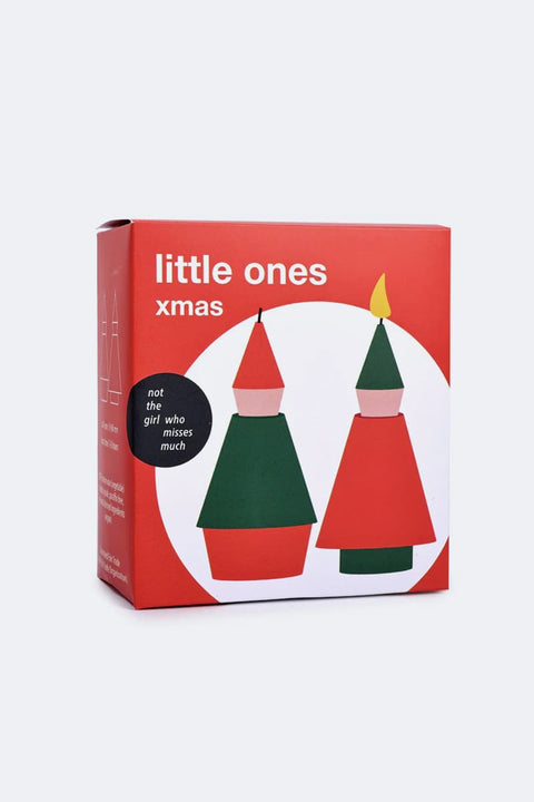 Little Ones Xmas – 2er-Set im bedruckten Geschenkkarton, Weihnachtskerzen
