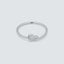Love Knot Ring aus 925er Silber mit zartem Knoten