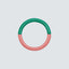 Emaille Ring in wunderschönen Farbkombinationen