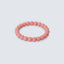Emaillierter 925 Sterling Silber Ring in Burnt Coral