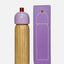 MÆGEN Salz- und Pfeffermühle Flieder & Rot, mittelgroße Version, 19 cm, Kautschukholz