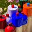 MÆGEN Tableware Collection – Salz- und Pfeffermühlen in Flieder & Rot, Orange & Blau und Marineblau & Rot